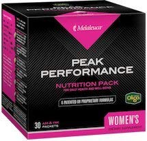 Melaleuca Peak Performance Nutrition Pack, Women's Formula, 30 AM & PM Packets Melaleuca Au supplements