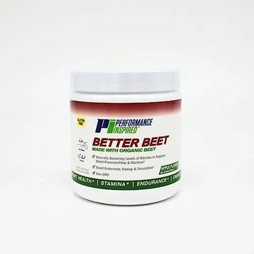 PERFORMANCE INSPIRED Nutrition Better Beet Powder - 100% Organic Beet – Boost Nitric PERFORMANCE INSPIRED Au supplements