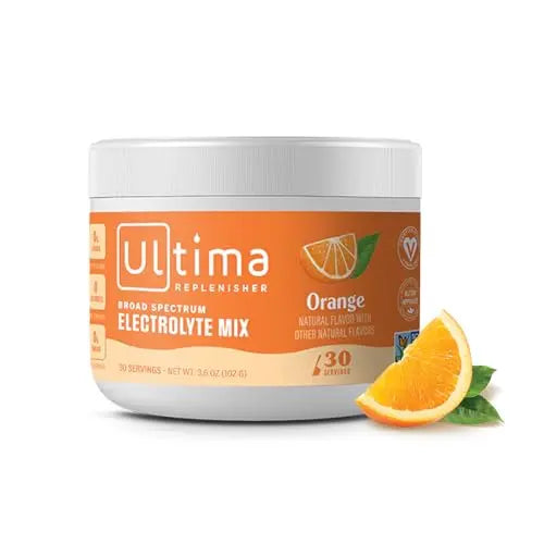 Ultima Replenisher Daily Electrolyte Drink Mix – Orange, 30 Servings – Hydration Powder Ultima Replenisher Au supplements