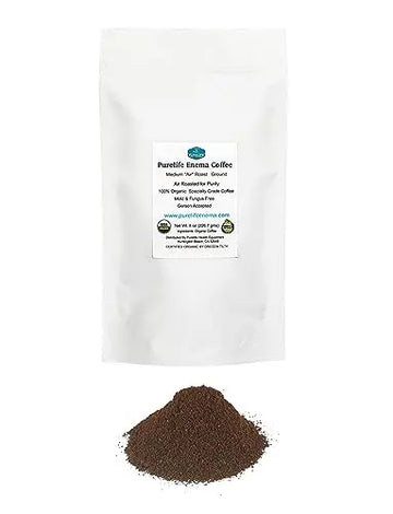 PureLife Enema Coffee- 1 Lb - Organic Gerson Specific - Ground - Mold & Fungus Free Purelife Enema Au supplements