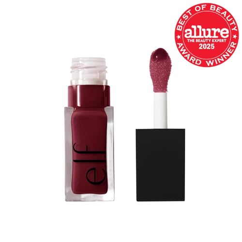 e.l.f. Glow Reviver Lip Oil, Nourishing Tinted Lip Oil For A High-shine Finish, Infused With Jojoba Oil, Vegan & Cruelty-free, Jam Session e.l.f. Au supplements