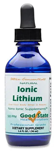 (Glass Bottle) Good State Liquid Ionic Lithium Ultra Concentrate Good State Au supplements
