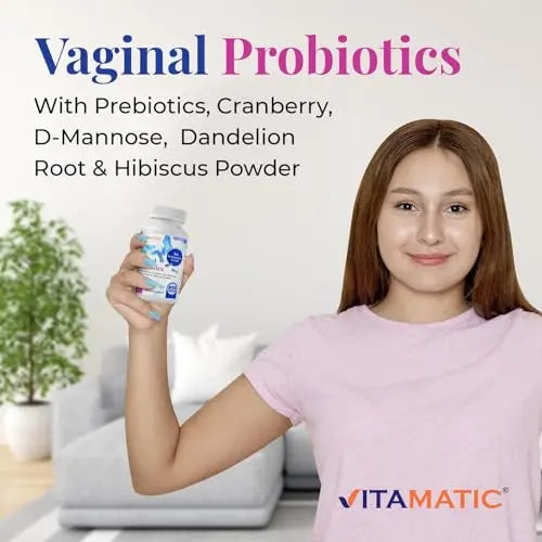 Vitamatic Vaginal Probiotics 20 Billions for Women pH Balance & Odor Control Vitamatic Au supplements