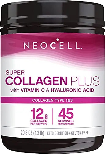 NeoCell Super Collagen Powder, Collagen Plus includes Vitamin C & Hyaluronic Acid NeoCell Au supplements