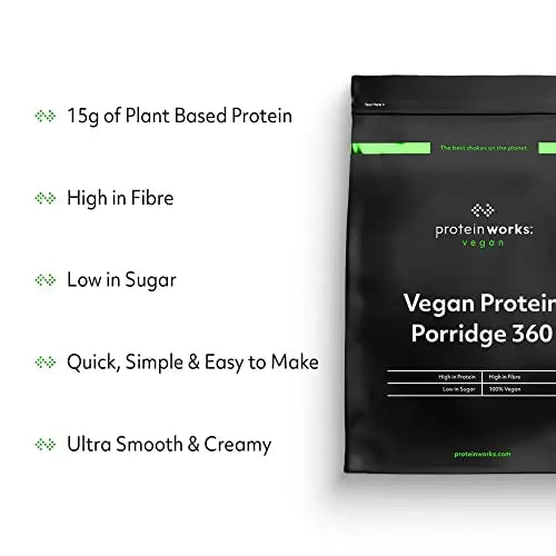 Protein Works - Vegan Protein Porridge 360 | High Protein Breakfast | Plant-Based | Chocolate | 900g THE PROTEIN WORKS Au supplements