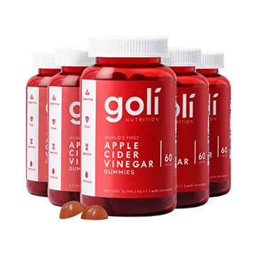 Goli Nutritional Supplement, Apple Cider Vinegar Gummy Vitamins - 300 Count - Vitamins B Goli Au supplements