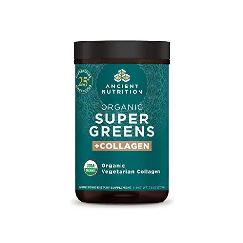 Ancient Nutrition Supergreens Powder, Organic Superfood Powder with Collagen Ancient Nutrition Au supplements