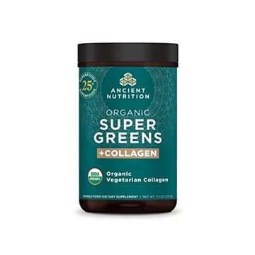 Ancient Nutrition Supergreens Powder, Organic Superfood Powder with Collagen Ancient Nutrition Au supplements
