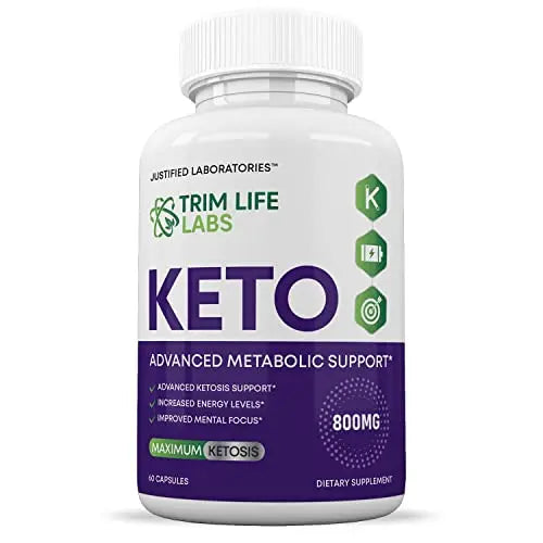 (2 Pack) Trim Life Labs Keto Pills Includes Apple Cider Vinegar Patented goBHB Justified Laboratories Au supplements