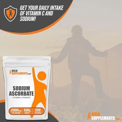 BulkSupplements.com Sodium Ascorbate Powder - Antioxidant Powder - Sodium Ascorbate Bulksupplements Au supplements