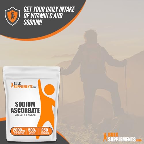 BulkSupplements.com Sodium Ascorbate Powder - Antioxidant Powder - Sodium Ascorbate Bulksupplements Au supplements