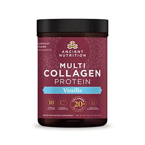 Collagen Powder Protein by Ancient Nutrition, Multi Collagen Vanilla Protein Powder Ancient Nutrition Au supplements