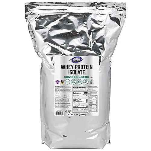 NOW Sports Nutrition, Whey Protein Isolate, 25 g With BCAAs, Unflavored Powder NOW Au supplements