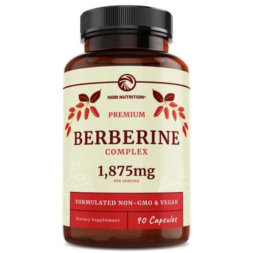 Berberine HCL 1500mg for Weight Management | Botanical Keto Inducing Berberine Supplement Nobi Nutrition Au supplements