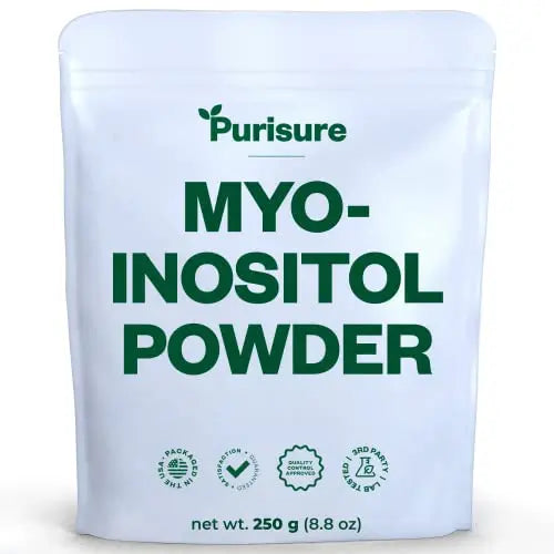Purisure Myo-Inositol Powder, 250g, Fertility, Hormonal Balance and Ovarian Support Purisure Au supplements