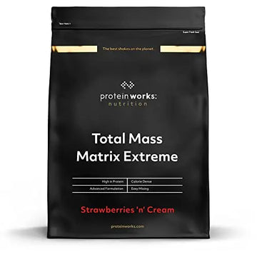 Protein Works - Total Mass Matrix Extreme Mass Gainer | High Calorie Protein Powder Protein Works Au supplements