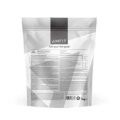 Amazon Brand - Amfit Nutrition Whey Protein Powder, White Chocolate Flavour, 33 Servings, 1 kg Amfit Nutrition Au supplements