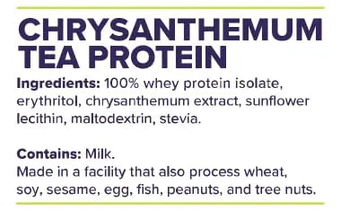 FitBites Whey Protein Isolate (Chrysanthemum Tea) FitBites Au supplements