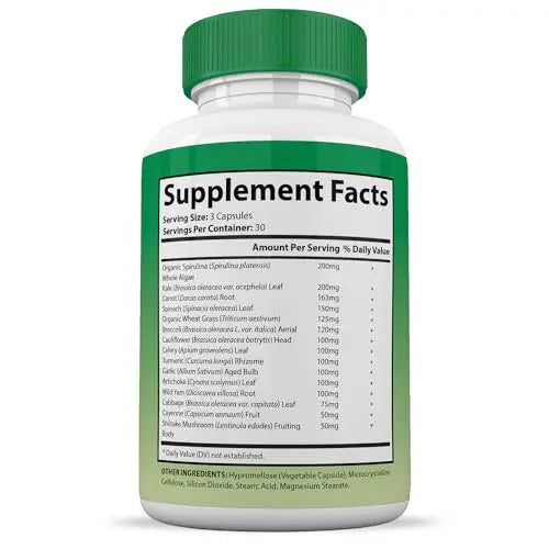 (Set of 2) Vital Fruits and Veggies Supplement Red & Green Superfoods Whole Food Justified Laboratories Au supplements