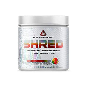 Core Nutritionals Platinum Shred Non-Stimulant, Fat Burning, Thermogenic Powder with 1G Core Nutritionals Au supplements