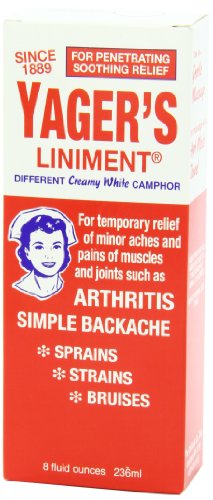 Yager's Pain Relieving Liniment, 8 Ounces OAKHURST COMPANY Au supplements