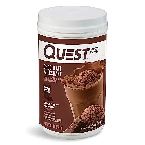 Quest Nutrition Chocolate Milkshake Protein Powder, 22g Protein, 2g Net Carbs, 1g Sugar Quest Nutrition Au supplements