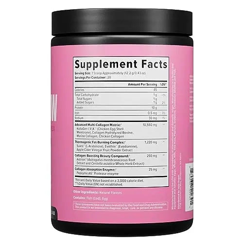 InnoSupps Inno Glow Collagen Blend Infusion for Beauty & Wellness (Strawberry Margarita) InnoSupps Au supplements