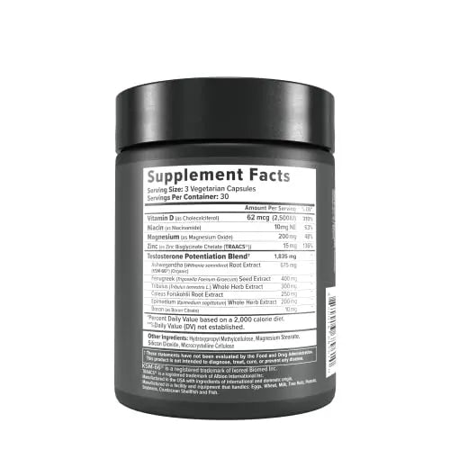 InnoSupps : T-Drive | Testosterone Booster | Amplify Muscle Growth | KSM-66 Ashwagand InnoSupps Au supplements