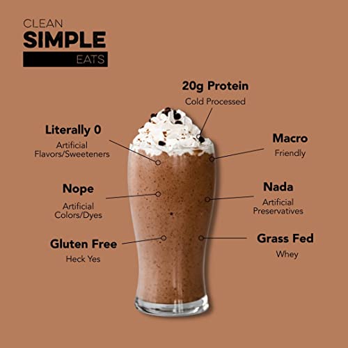 Clean Simple Eats Chocolate Brownie Batter Whey Protein Powder, Natural Sweetened Clean Simple Eats Au supplements