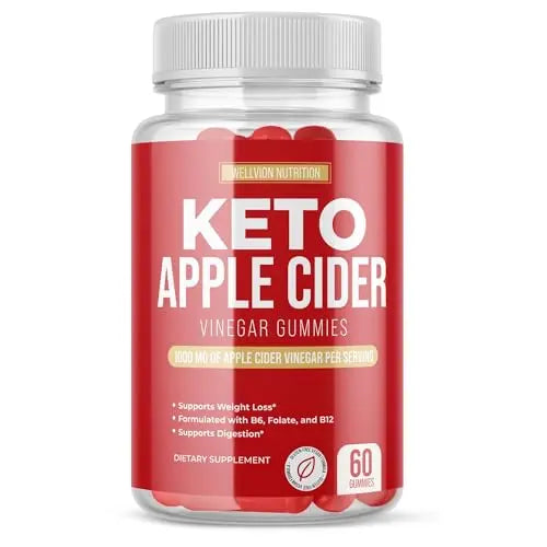 Wellvion Keto ACV Gummies for Weight Loss Support - Advanced Formula (1000mg) Wellvion Nutrition Au supplements