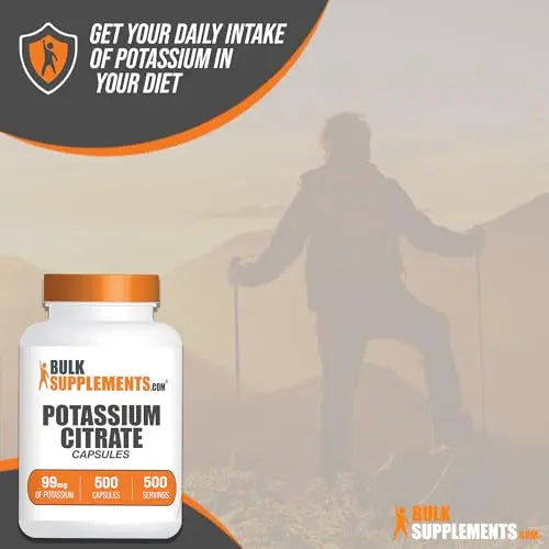 BulkSupplements.com Potassium Citrate Capsules - Potassium Supplement, Potassium BULKSUPPLEMENTS.COM Au supplements