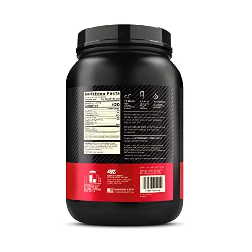Optimum Nutrition Gold Standard 100% Whey Protein Powder, Delicious Strawberry Optimum Nutrition Au supplements