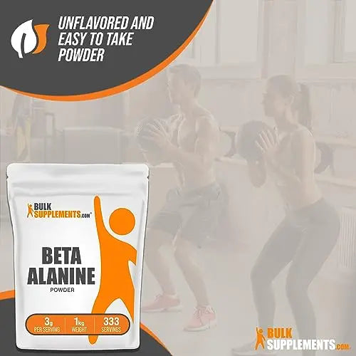 BULKSUPPLEMENTS.COM Beta Alanine Powder - Beta Alanine Pre Workout, Beta Alanine BULKSUPPLEMENTS.COM Au supplements