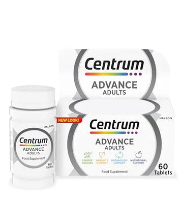 Centrum Advance Multivitamin & Mineral Supplements, 24 essential nutrients including Centrum Au supplements