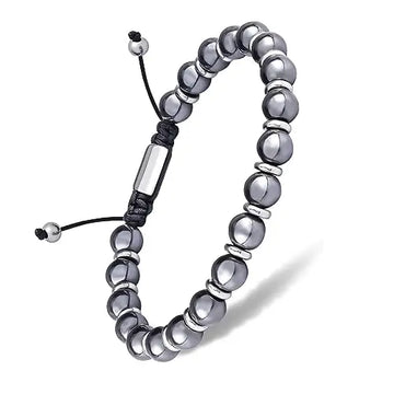 CARITATE Magnetic Hematite Bracelet for Women and Men, Healing Energy Beaded Bracelet CARITATE Au supplements