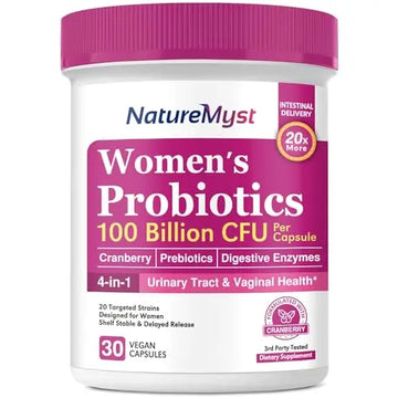 NatureMyst Women’s Probiotics 100 Billion, 20 Targeted Strains with Organic Cranberry NatureMyst Au supplements
