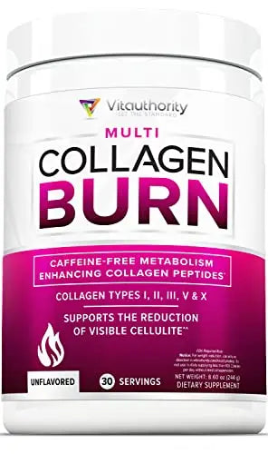 Hydrolyzed Collagen Powder for Weight Loss - Collagen Burn Ultimate Beauty Complex Vitauthority Au supplements