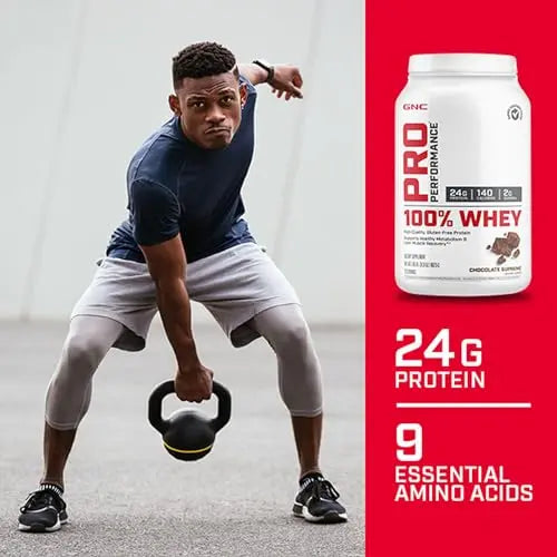 GNC Pro Performance 100% Whey Protein Powder - Vanilla Cream, 25 Servings GNC Au supplements
