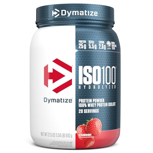 Dymatize ISO100 Hydrolyzed Protein Powder, 100% Whey Isolate Protein, 25g of Protein Dymatize Au supplements