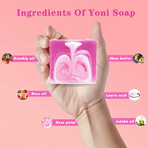 Yoni Soap Bars Yoni Wash Set Of 4, Feminine Wash Ph Balance for Women Vaginial Deodorants yonisayo Au supplements