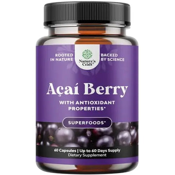 Natural Acai Berry Weight Loss Supplement Detox Products Antioxidant Superfood Natures Craft Au supplements