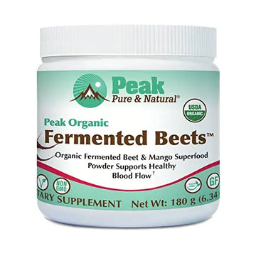 Peak Pure & Natural Peak Organic Fermented Beets - Organic Fermented Beet Powder Peak Pure & Natural Au supplements