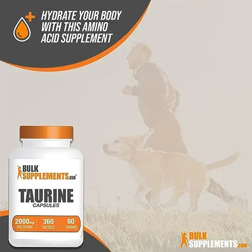 BULKSUPPLEMENTS.COM Taurine Capsules - Taurine Supplement, Taurine 2000mg BULKSUPPLEMENTS.COM Au supplements