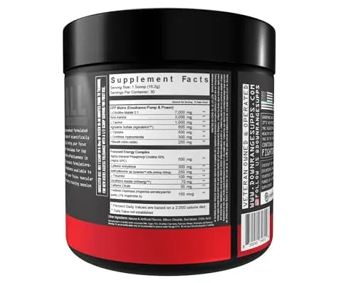DownRange Supplements 1st Call Pre Workout Powder, Preworkout for Men & Women DownRange Supplements Au supplements
