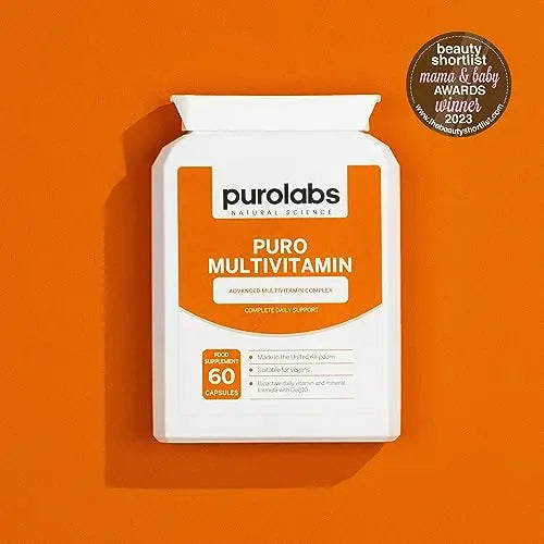Puro Multivitamin - 34 Multivitamins & Minerals - Daily Complex for Men & Women Purolabs Au supplements