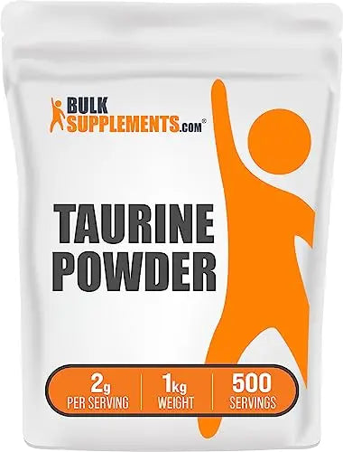 BULKSUPPLEMENTS.COM Taurine Powder - Taurine Supplement, Taurine 2000mg BULKSUPPLEMENTS.COM Au supplements