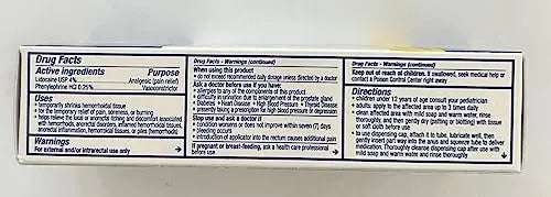 Doctor Butler’s Hemorrhoid & Fissure Ointment – Hemorrhoid Treatment and Hemorrhoid Cream with Lidocaine and Phenylephrine HCI for Fast Acting Relief of Pain, Swelling, Discomfort, and Itching (1 oz.) Doctor Butler's Au supplements