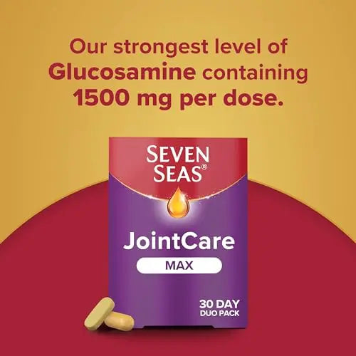 Seven Seas JointCare Max, With High-Strength Glucosamine plus Omega-3, Collagen Seven Seas Au supplements