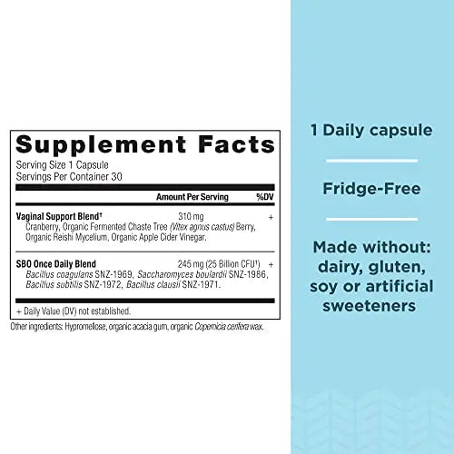 Ancient Nutrition Probiotic for Women, Once Daily Women's Probiotics for Vaginal Health Ancient Nutrition Au supplements