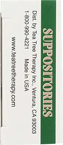 Tea Tree Therapy - Suppository with Tea Tree Oil For Vaginal Hygiene (2-Pack of 6) Tea Tree Therapy Au supplements